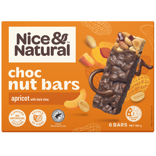 Nice & Natural Choc Nut Bars