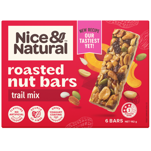 Nice & Natural Roasted Nut Bars