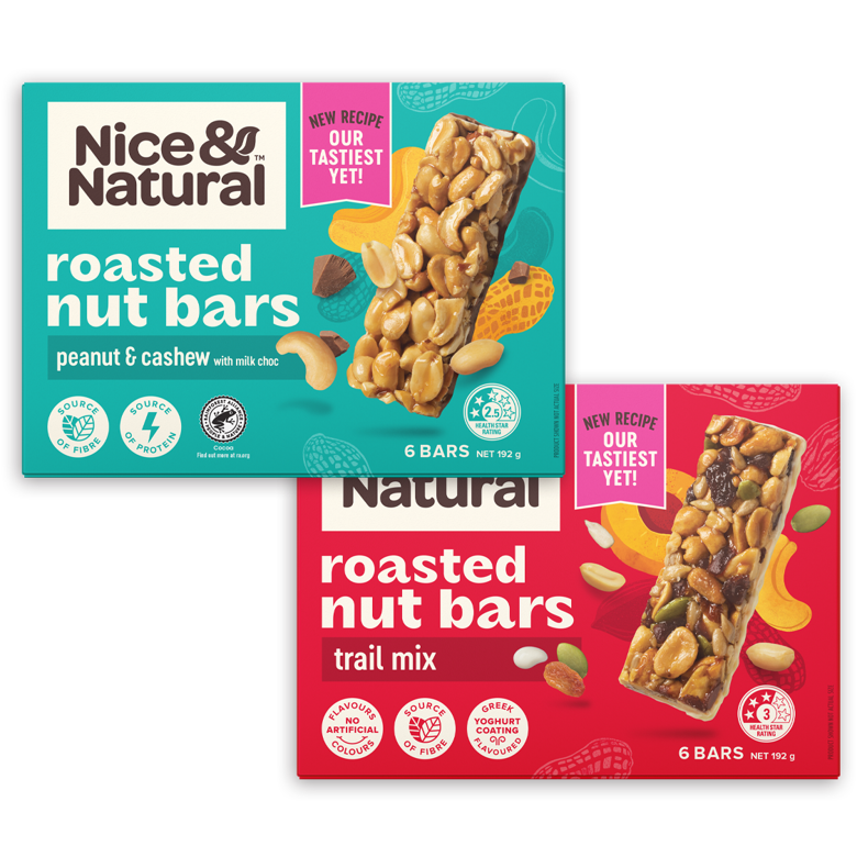 Nice & Natural Roasted Nut Bars
