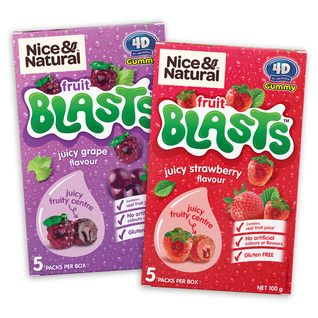 Nice & Natural Fruit Blasts