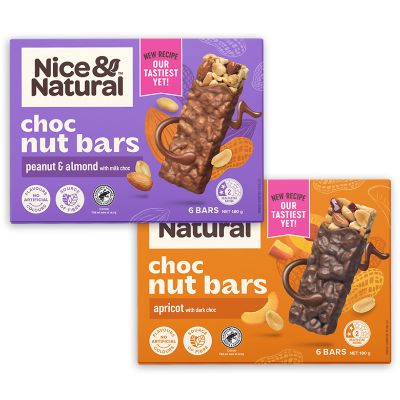 Nice & Natural Choc Nut Bars